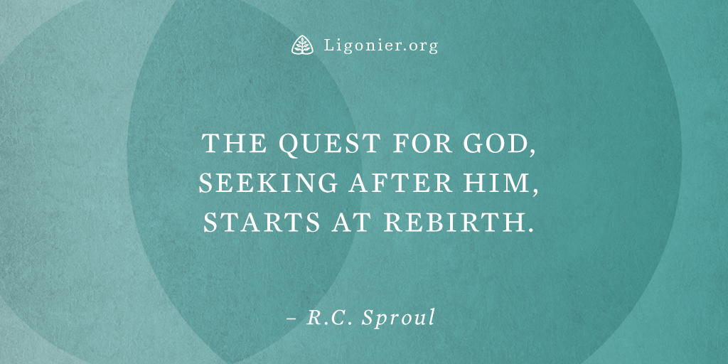 Ligonier Ministries (@ligonier) on Twitter photo “The quest for God, seeking after Him, starts at rebirth.” —<a href="/RCSproul/">R.C. Sproul</a>
Learn more: ligm.in/39nrDgT “The quest for God, seeking after Him, starts at rebirth.” —<a href="/RCSproul/">R.C. Sproul</a>
Learn more: ligm.in/39nrDgT