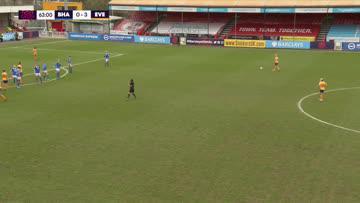 🔥 @izzychr17's whipped in free-kick is converted by @simonemagill! 

#BarclaysFAWSL