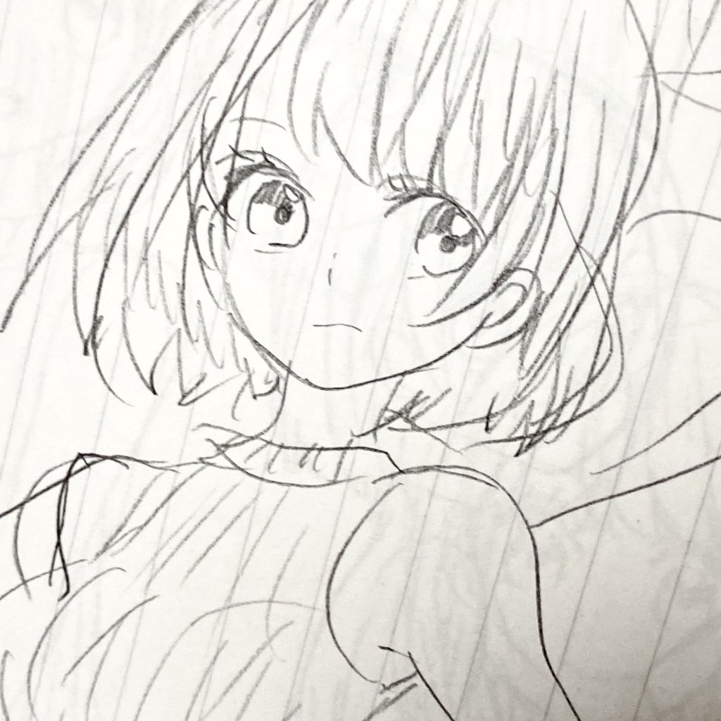 恐らく5年以上は前のものであろう落書きノートも出てきた。似たような女の子ばっか描いてるw潔く全部捨てたー! 