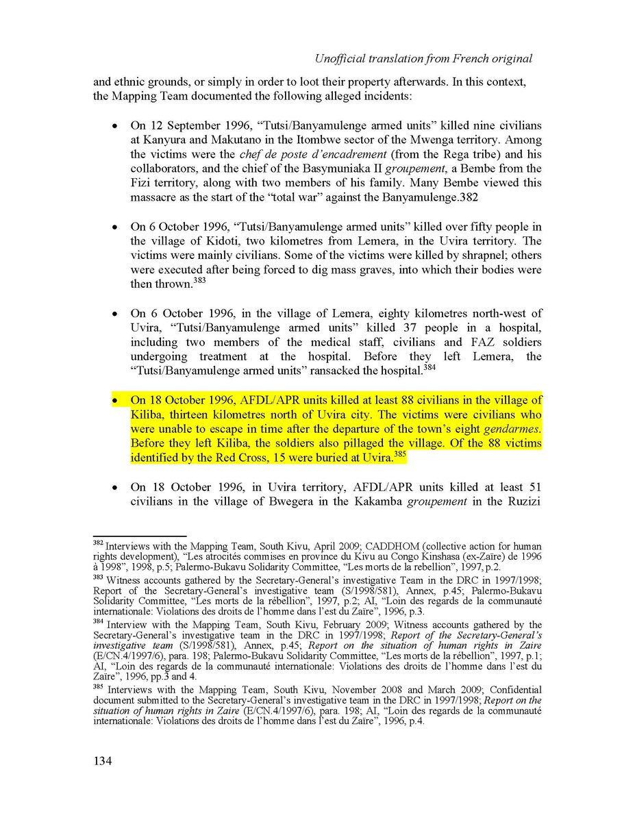 UN Mapping Report tweet media