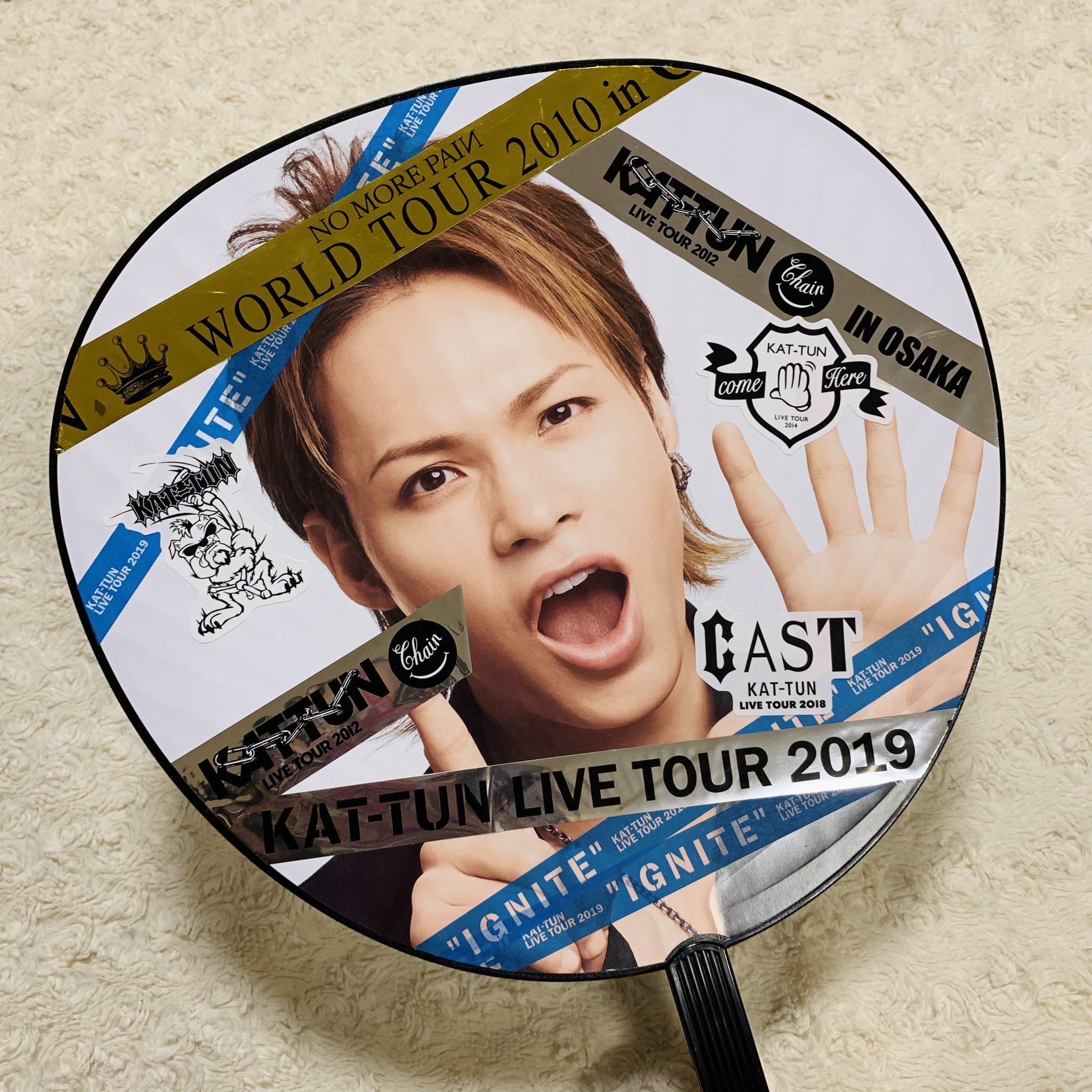 KAT-TUN IGNITE マスキングテープ おまけ付き KAT-TUN のせる LIVE TOUR 