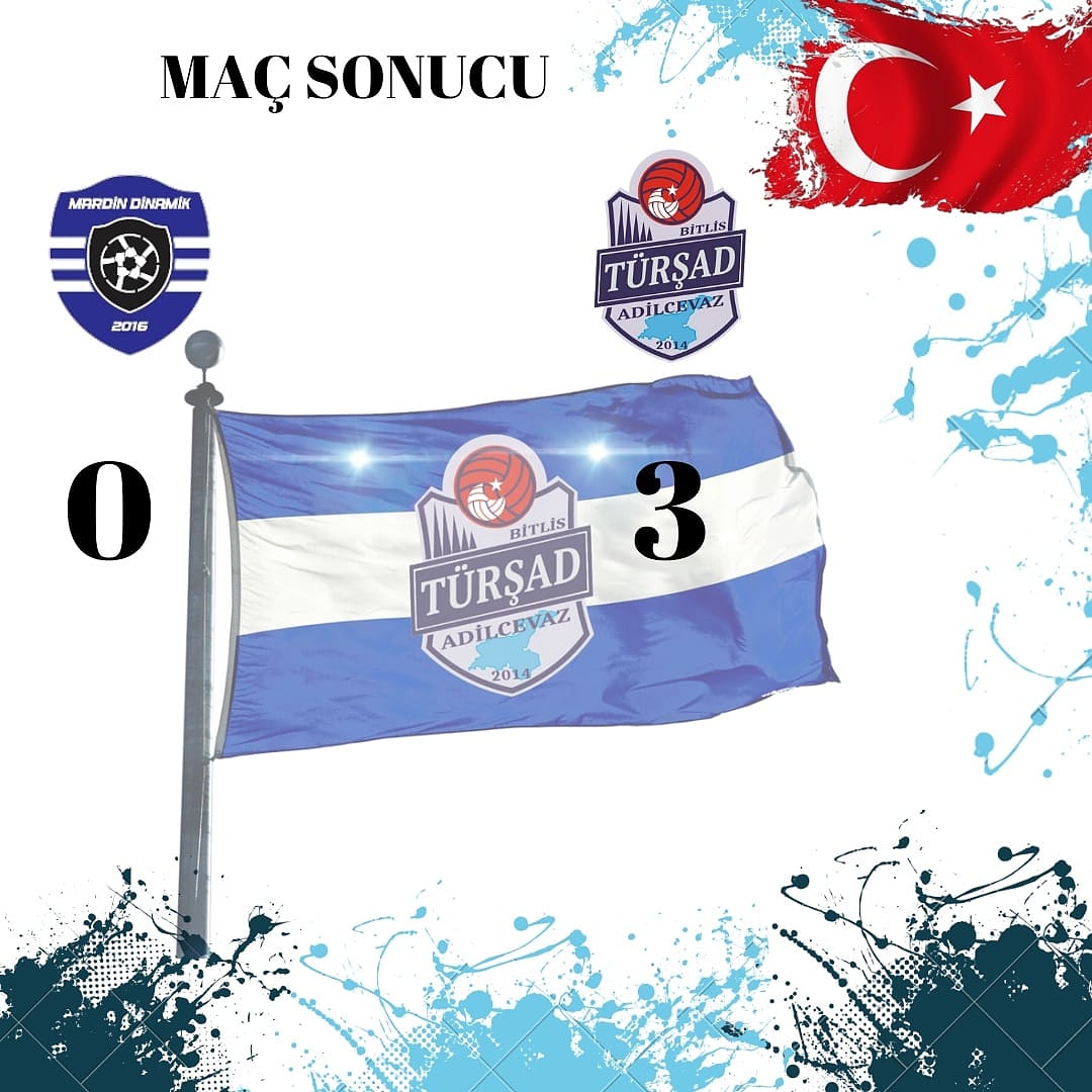 tursadsk's tweet photo. Maç Sonucu 😊👏💪💙🤍❤️🏐
Mardin Dinamik Spor Kulübü Deplasmanından 3-0'lık galibiyetle dönen Takımımızı, Teknik Ekibimizi ve Yöneticilerimizi tebrik ediyoruz. 
Galibiyet Kulübümüze inanan, destek olan, katkı sunan, yanımızda olan herkese armağan olsun. https://t.co/bPSvXor6OY