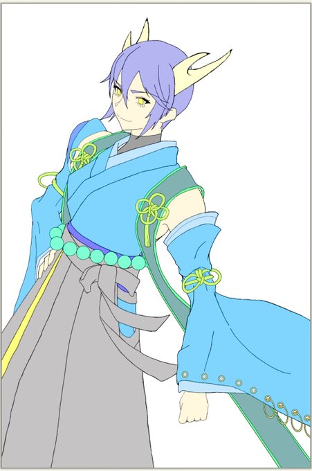 色ラフのtwitterイラスト検索結果