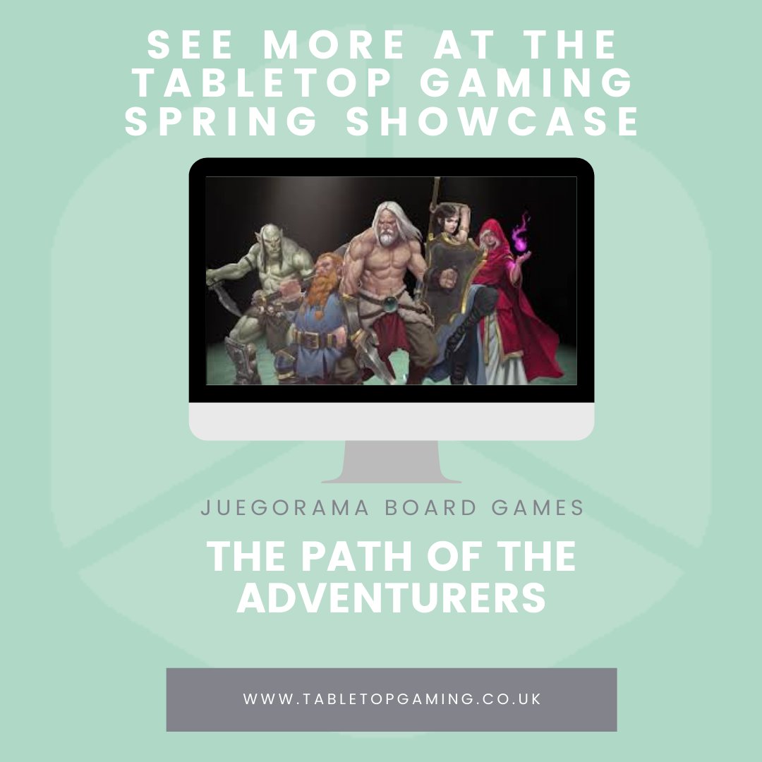 TabletopMag's tweet photo. Have you seen The Path of Adventurers? Now is your chance! 
https://t.co/AE7R5Hihyh
-
-
-
@juegorama #springshowcase #tabletopgaming #boardgames #mwg #TTGSpringShowcase https://t.co/pxoNhwRdKq