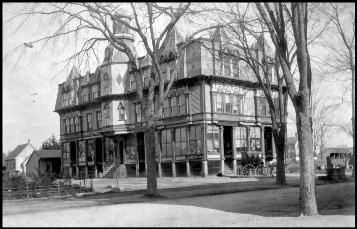 NeedhamHistory's tweet image. The changing landscape of Needham Center in the 1880s.  conta.cc/3rzykmA