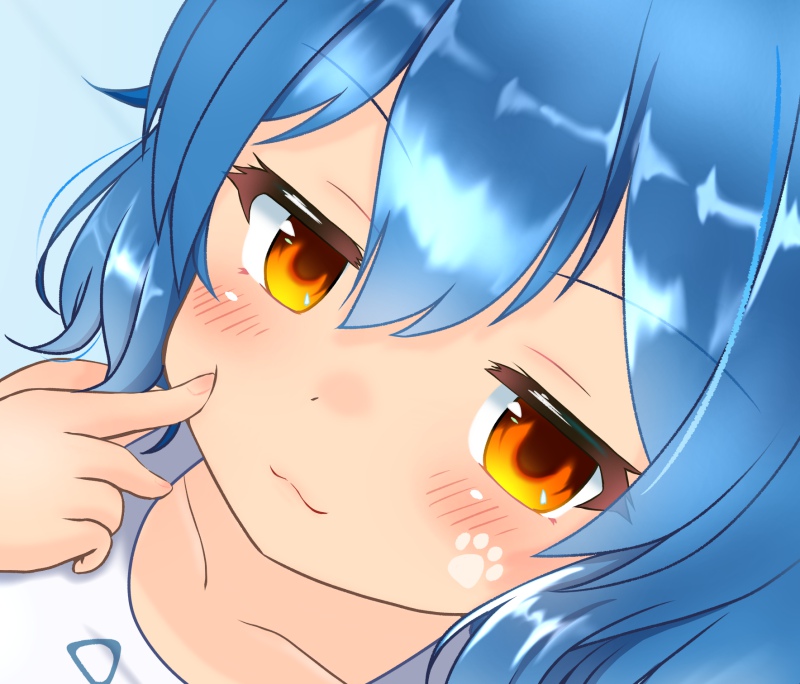 初めてのskeb納品
たいへんおまたせしましたー!
あまり描かない表情だけどたのしかった～ 