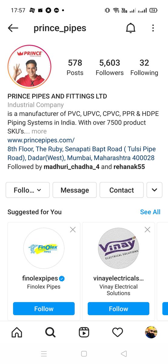 imArun001's tweet image. A. Krishna

#ContestAlert #RangBarseContest #Question5
#HappyHoli #Holi2021 #FestivalOfColours #HoliContest #RangBarse #Contest #Win #Prize #PrincePipes #Prince #Pipes #Plumbers  
@Prince_Pipes 

Friends join
@itsPriynkaM @Tanish25460207 @kmcheb12 @CheboluVasantha  @ParulBatra17