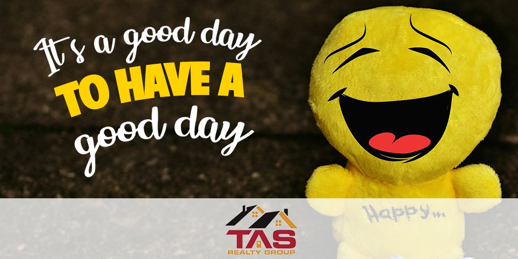 TASRealty's tweet photo. It's a good day to have a good day 🌞

#tasrealtygroup #houstonrealestateagent https://t.co/58LDTd6H9b