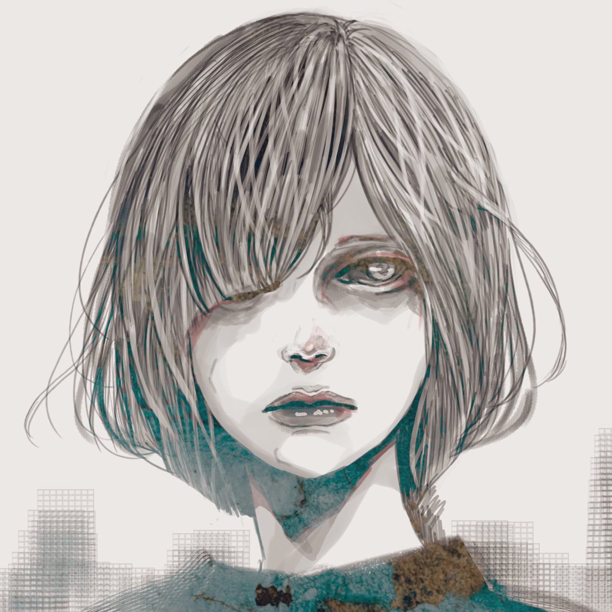 「真っ直ぐな瞳は…

#春の創作クラスタフォロー祭り 」|西 ✂︎のイラスト