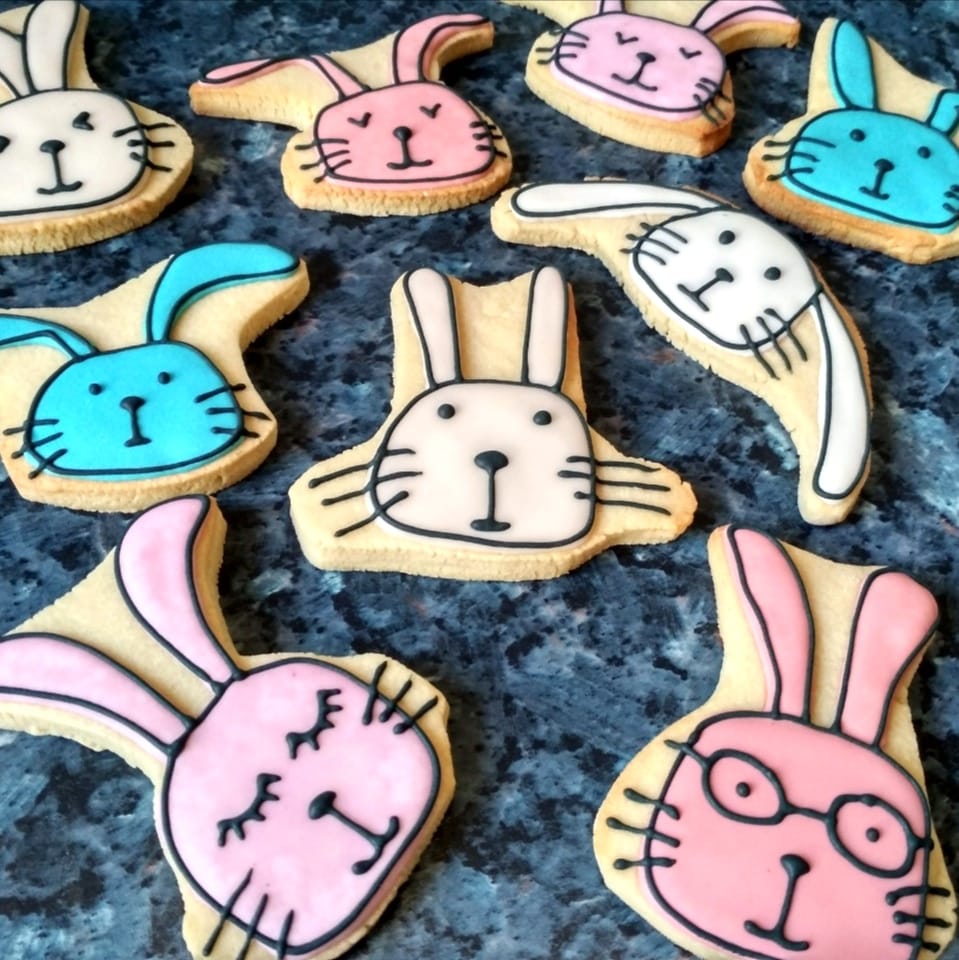 Easter is just a week away!
#EasterBunny #SugarCookies