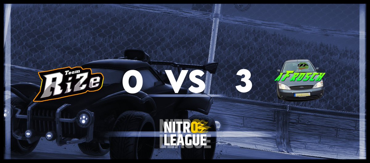 RiZeeSports_'s tweet photo. Today we fall against #aFrosch!
We are now standing 0-8 in Matches in Division 3.3 of the @NitroLeagueRL! Still 1 Match to go and we are hoping for the best! 
 
Roster:
@xSniiKz_ 
@brokenaimexe 
@SharkyyRL 
 
 GGs Boys! https://t.co/AZAdl3gleB