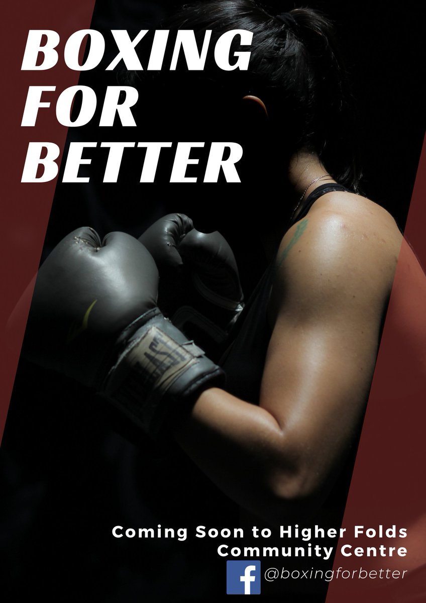 Boxing For Better C.I.C. will be providing free boxing session for young people in Higher Folds, Leigh.

We are raising funds to make this a permanent programme. If you'd like to support this project or sponsor us please follow head to our Go Fund Me page gofund.me/03d4fec9
