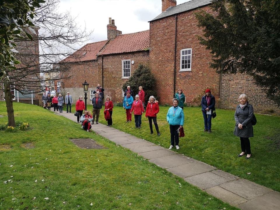 mkt_all's tweet photo. walkers arrived in Jerusalem. 3000+ miles have been walked to achieve #Weighton to #Jerusalem  by #PalmSunday #lentchallenge2021 so far £2500+ has been raised for church funds, more to come, thank you to those who have supported us #dioyorkgiving Diocese of York  #YorkCofEPrayers https://t.co/cbshVNqHFu
