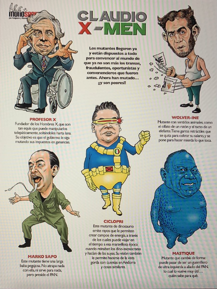 Del maestro, <a href="/ahelguera/">Antonio Helguera</a> y el maistro <a href="/monerohernandez/">Hernández</a>; monosapiens en <a href="/proceso/">Proceso</a>