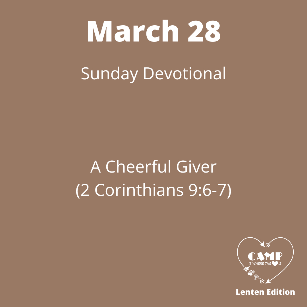 HolstonCITC's tweet photo. It is important that as we give, we are not doing so reluctantly. Today's devotional focuses on the cheerful giver. https://t.co/Q31hyfi5T6 https://t.co/0CjKPtnUWW