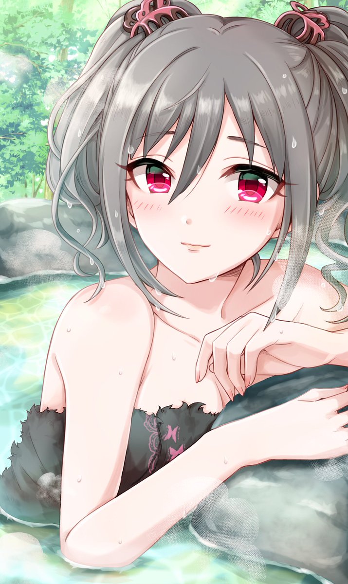アナスタシア(シンデレラガールズ) 「枚数はあまり描けなかったけど、3月はペン先を変えて塗りもいつもよりちょっと頑張っ」|ポン太＊現在Skeb作業中！受付締め切りました。個人ご依頼受付もまだお休み中！のイラスト