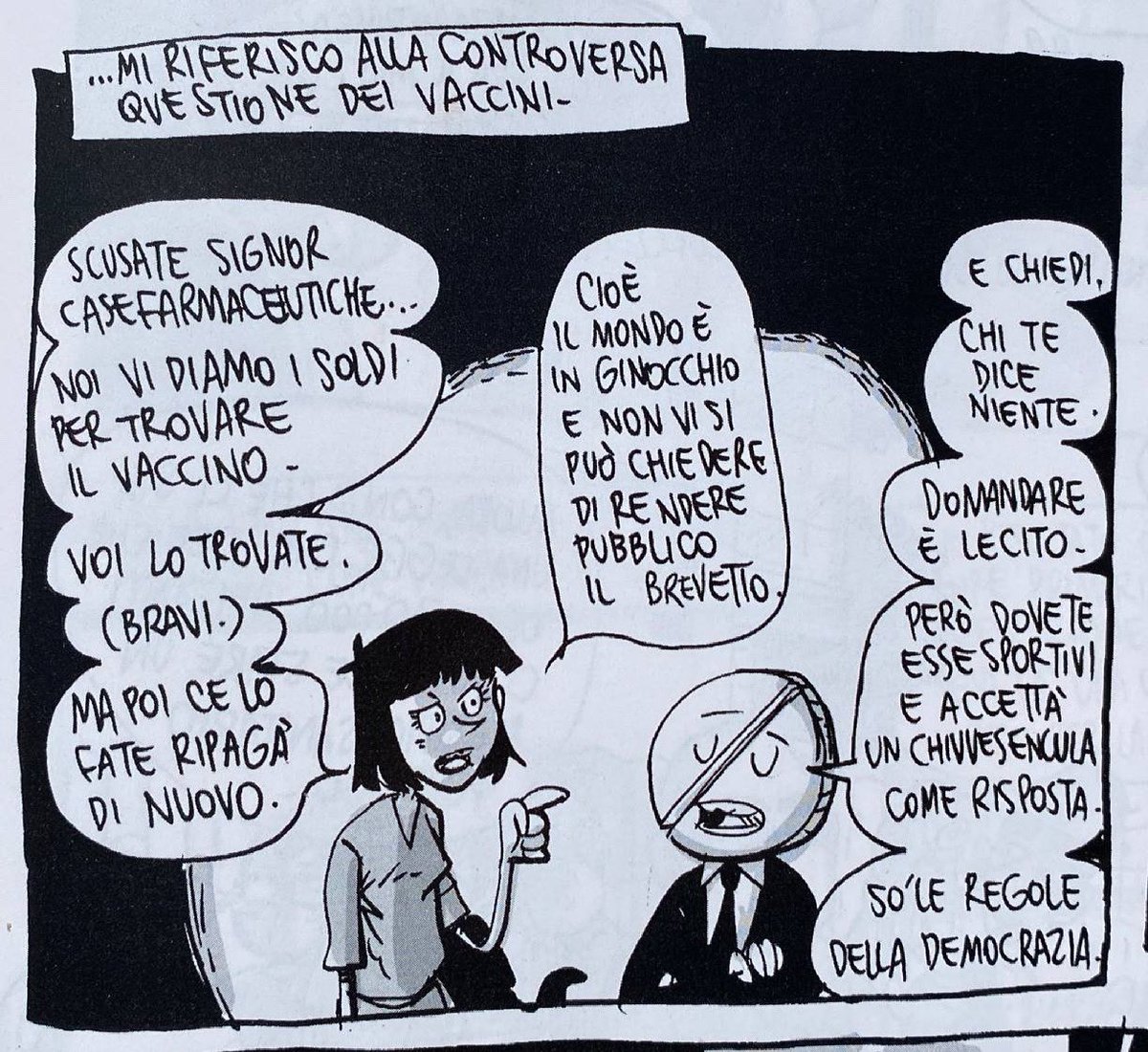 Le regole della democrazia
<a href="/zerocalcare/">zerocalcare</a> su <a href="/espressonline/">L'Espresso</a> con #RomanzoSanitario