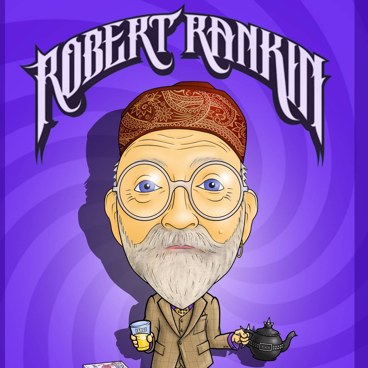 In acknowledgement of 40 yrs of writing "Far Fetched Fiction", here's my tribute to one of my all time favourite authors - <a href="/therobertrankin/">Robert Rankin</a> An author who was one of the "rare guys " who could make the great Sir TerryPratchett (<a href="/terryandrob/">Terry Pratchett 🖤 🤍</a>) laugh.
#robertrankin #author #40years