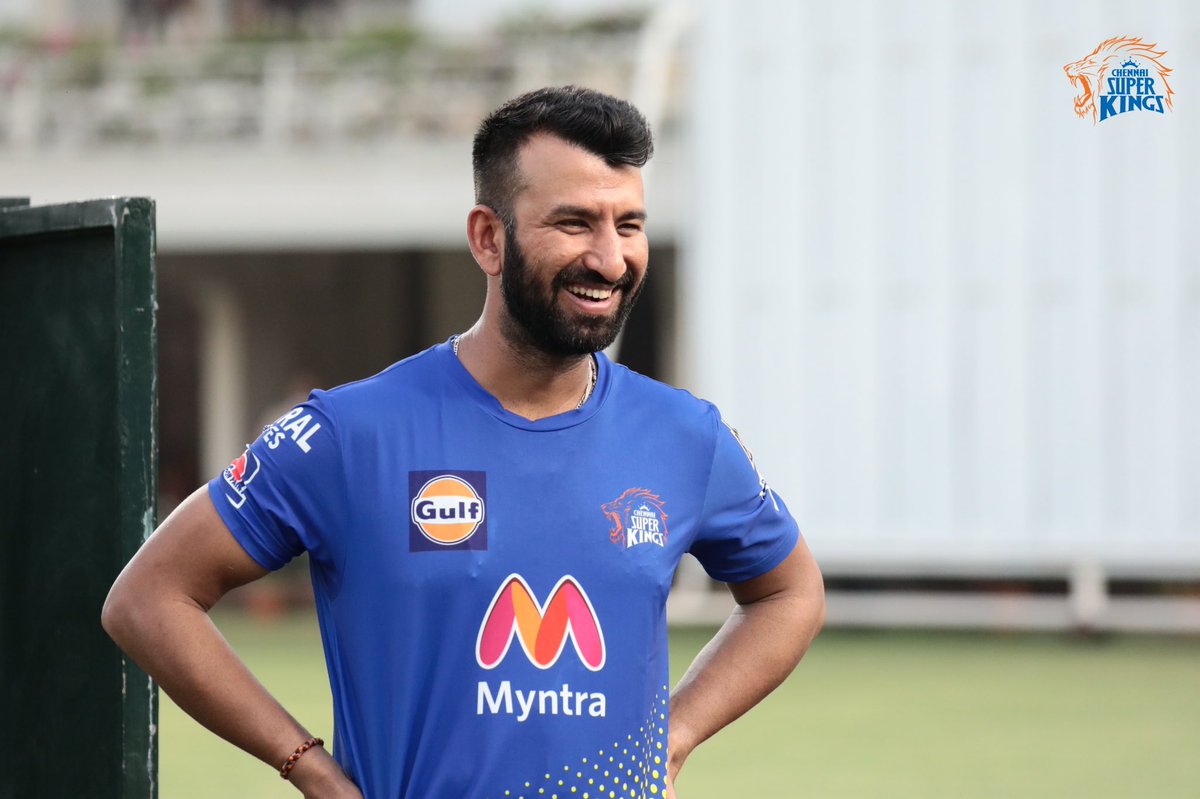 ChennaiIPL's tweet photo. Going to CHErish this smile 😍! #Bujji #WhistlePodu #Yellove 💛🦁 https://t.co/lw70YngY3l