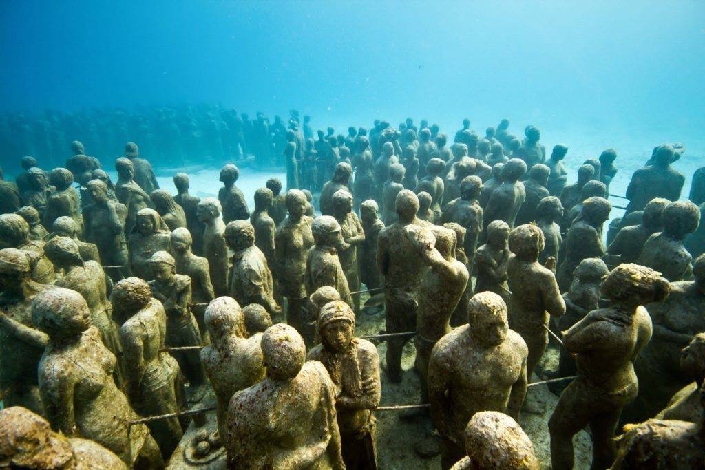 MUSA (Underwater Museum of Art) is in the waters surrounding Cancun and Isla Mujeres and has over 500 life-size sculptures used to promote coral life. We offer reef snorkeling tours of this unique underwater museum all year long. Book online: cevichetours.com/snorkeling-mex…