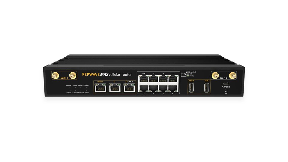 GrapevineUC's tweet photo. **5G Spotlight** @Peplink MAX HD4 MBX 5G. 4x 5G Cellular,  3x Gigabit Ethernet WAN, 2x USB 2.0 WAN + WiFi WAN 😍 That's even more WAN than MAX HD2 MBX 5G!! We're going to need a bigger stick! 💪

Check out the device on our web store https://t.co/dQcxhRB1mg https://t.co/lpvUf3QiHn