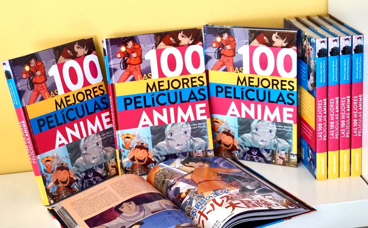 A1varoLopez's tweet photo. 📚 Sorteo un ejemplar firmado 🖊️ de mi nuevo libro 'Las 100 Mejores Películas Anime' 😊

✅ Para participar, retuitea este tweet 🔃 y sígueme 📲 Hasta el domingo 4 a las 23:59 🕒

🛒 Ya a la venta en librerías: https://t.co/H3h1Z1Rb7n y tiendas online: https://t.co/XMCcBi4JKh 📦 https://t.co/eEfy1YmiaW