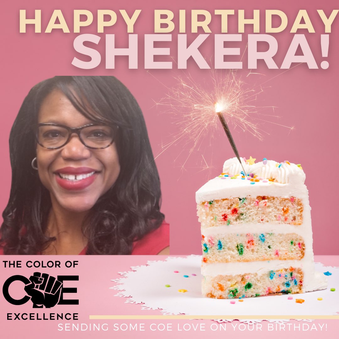 colorofexcellen's tweet photo. HAPPY BIRTHDAY to Shekera Algarin, Esq. (Sr. Advocate), Board of Directors!
We love you! 🖤 Enjoy your bday!
@colorofexcellen #TheColorOfExcellence #TheColorOfExcellenceOrg #COEleadership #AttorneysOfColor #womanofcolor #blackattorney #latinxattorney #happybirthday https://t.co/qyn8iVsaVx
