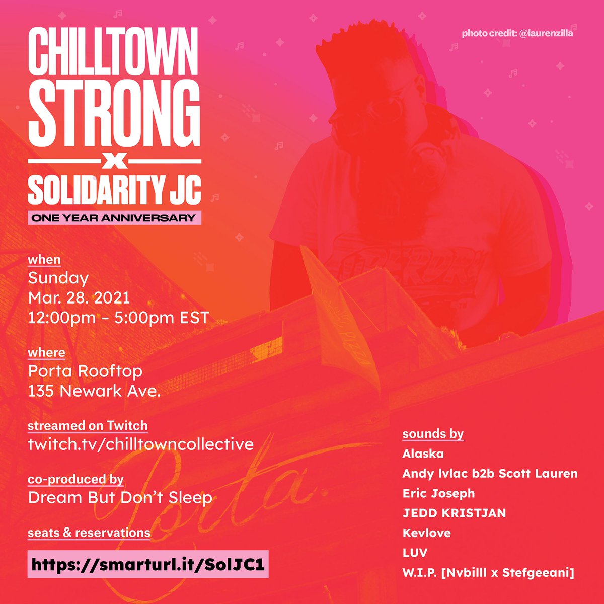 See y’all in person or on Twitch today ✌🏾