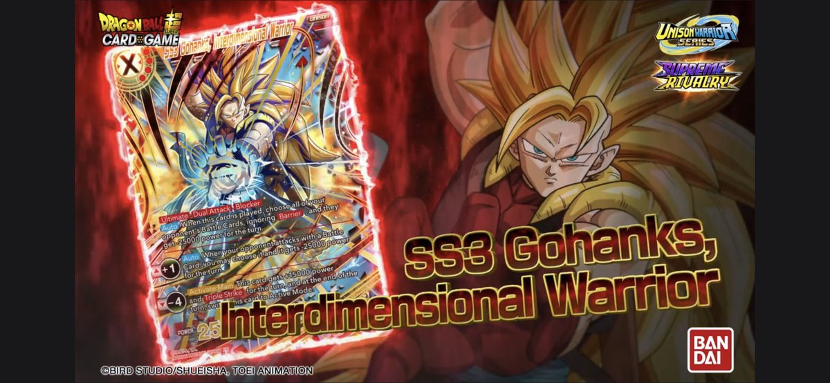 dbs_deckplanet's tweet photo. Final SCR revealed!
#dbscardgame #dbsdeckplanet https://t.co/0XN6X4rmis