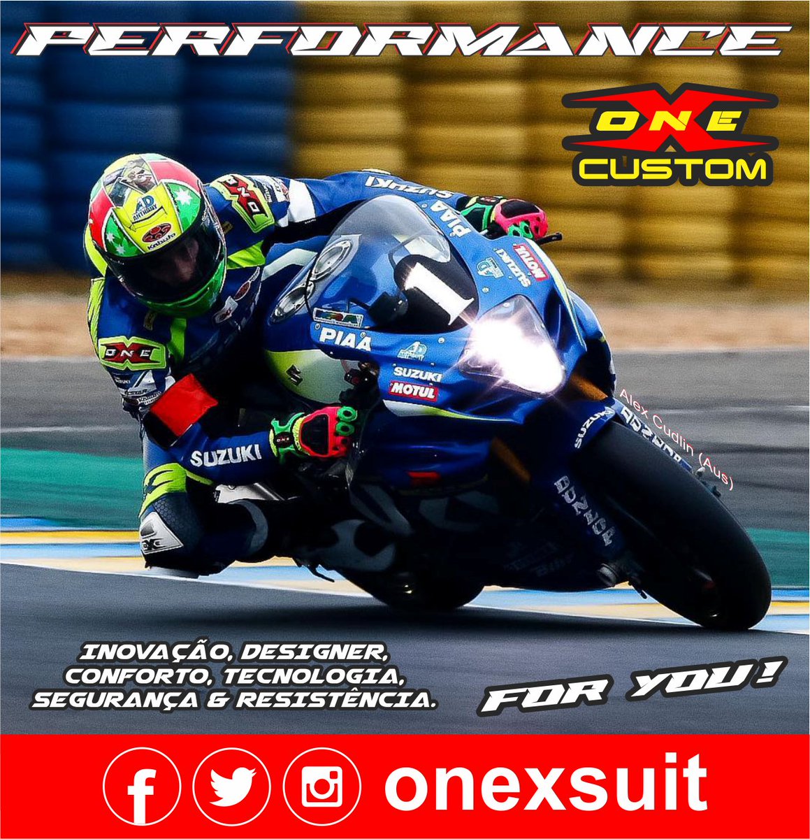 Performance e tecnologia, personalizado do seu jeito.
Entre em contado e faça seu orçamento.

#onexsuit #onexyoursize #onexcustom #wsbk #motogp #finenduranceword #wec #excelência #segurança #motovelocidade #ridesbrasil #felipporacing #fullmann.sbk #r2designer