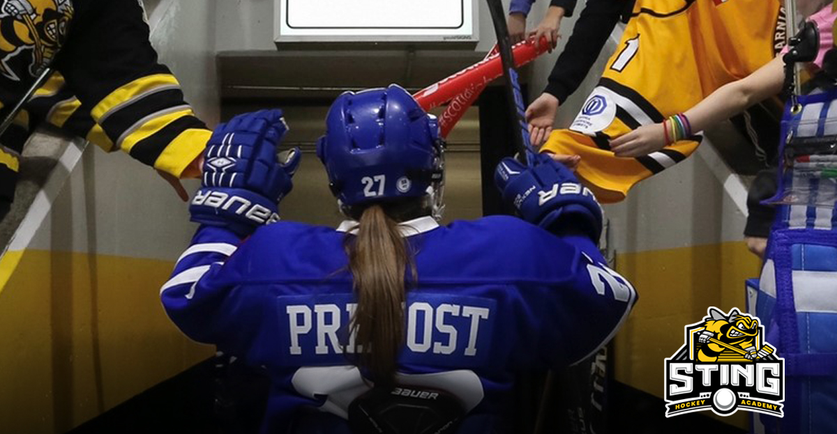 StingHockey's tweet photo. Attention female hockey players, coaches &amp; parents! 

Want to learn more about professional women's hockey?

Join our conversation with #Sting Women's Hockey Ambassador @cprevost27 

Free Registration: https://t.co/aTzGoAdUCT

#StingHockeyAcademy | #StingWay | @PWHPA https://t.co/s2v5oP884P