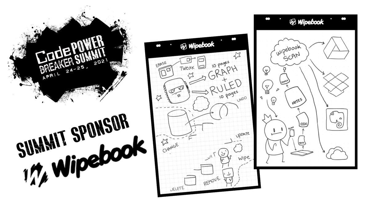 codebreakeredu's tweet photo. To celebrate @Wipebook as an official summit sponsor, we're giving away a Wipebook Flipchart! 

For your chance to win this fantastic addition to your classroom or office, simply🔁retweet &amp;👥follow!

A winner will be announced this week!

https://t.co/51LlyYDuNw

#CodeBreaker https://t.co/6ZJXp20aZf