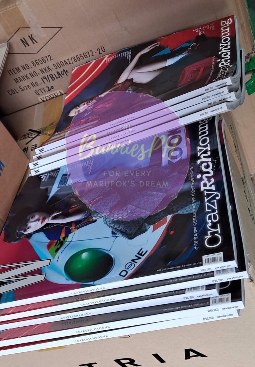 bunnie_ph's tweet photo. 📍 Arrived in KR Address
Batch 2-4 for IU W Magazines. Still waiting for Batch 5 to be delivered. Please note that the magazines do not have individual plastic packaging, thus some may have scratches. :(
Thank you!

#BOPUpdates https://t.co/PHlRzptGpW