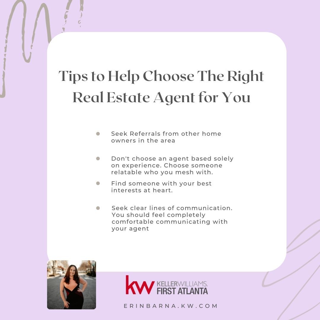ErinBarna's tweet photo. Tips to Find the Right Realtor for You 🏡 

#AtlantaRealtor #AtlantaRealEstate #FindARealtor #RealEstate #AtlantaRealEstateTips #KellerWilliams #Homebuying #HomeSelling https://t.co/rUEweJRzmc