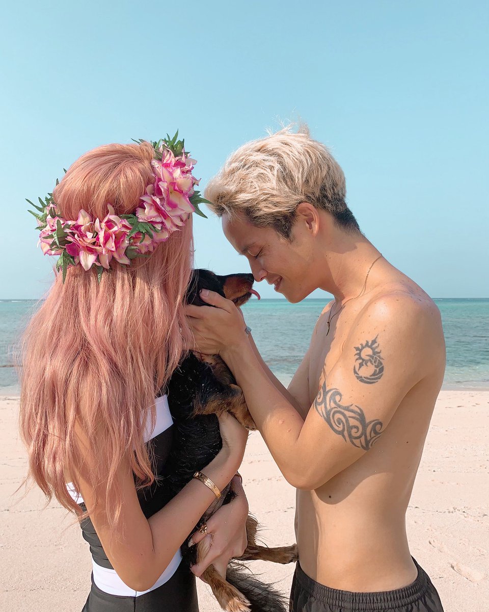 yunonpan's tweet photo. インスタばっかだからこっちにも🌴🌺
夏はやすぎ今年😂 https://t.co/XpJnEc6ak0