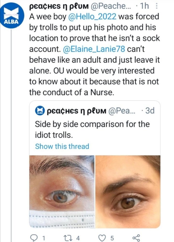 George tweet media