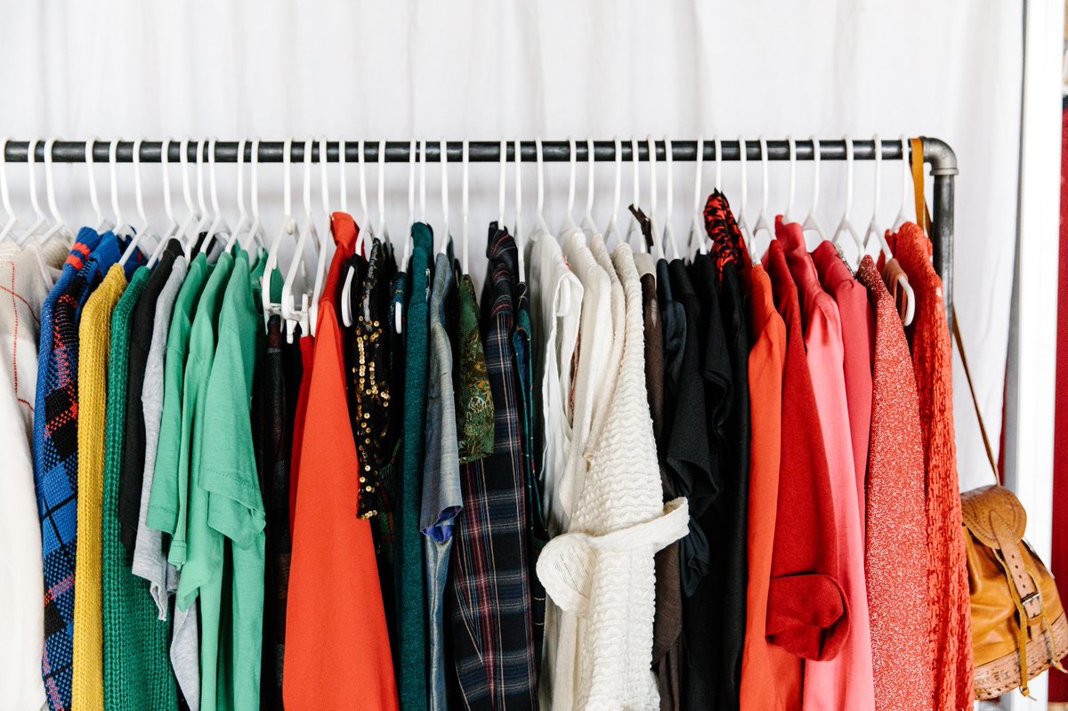 VTGCLT's tweet photo. Last day to apply as a vendor for Chroma❣️ We are seeking the best local/regional vintage + handmade wearables for this very special pop up shop @campnorthend 🌈 

More info: https://t.co/LJPcDZ5HWz

Photo by @laurasumrak of our pretty little rack at Pop way back in 2017! https://t.co/WHcotTOiZx