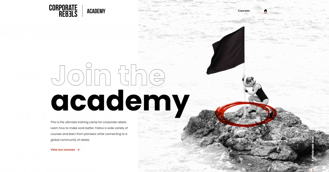 Check. This. Out.

One of the shortest posts in Corporate Rebels history, but it has important news. After working on it for months, we now reveal the fruits of our labours: buff.ly/3w2CpTo

#CorporateRebels #Revolution #Academy #Leadership #Change #MakeWorkMoreFun