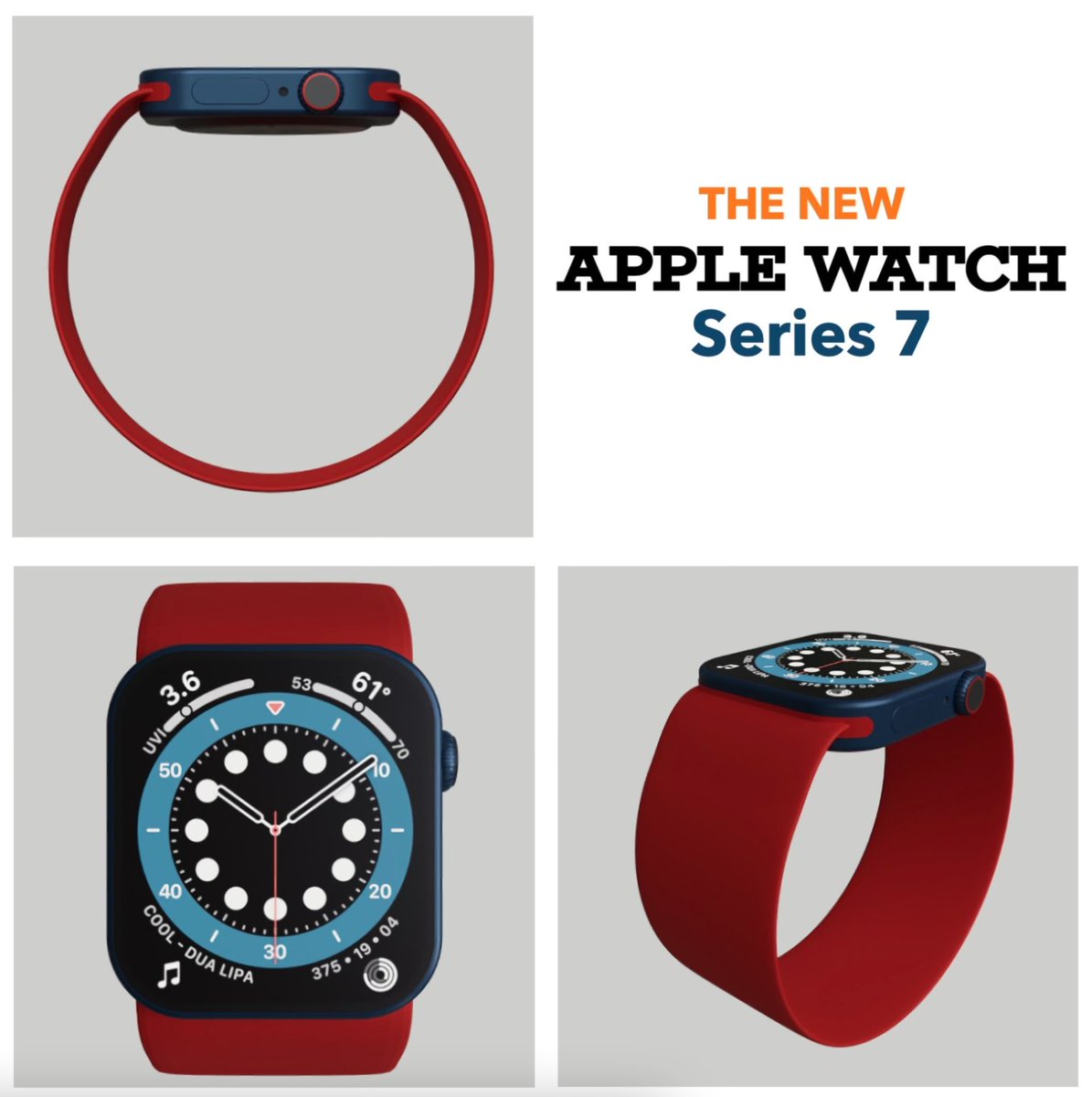 TConceptcreator's tweet image. I always thought the Apple Watch should be more like the iPad Pro, so here it is. I couldn&apos;t decide what angle to post so I&apos;ve done all of them