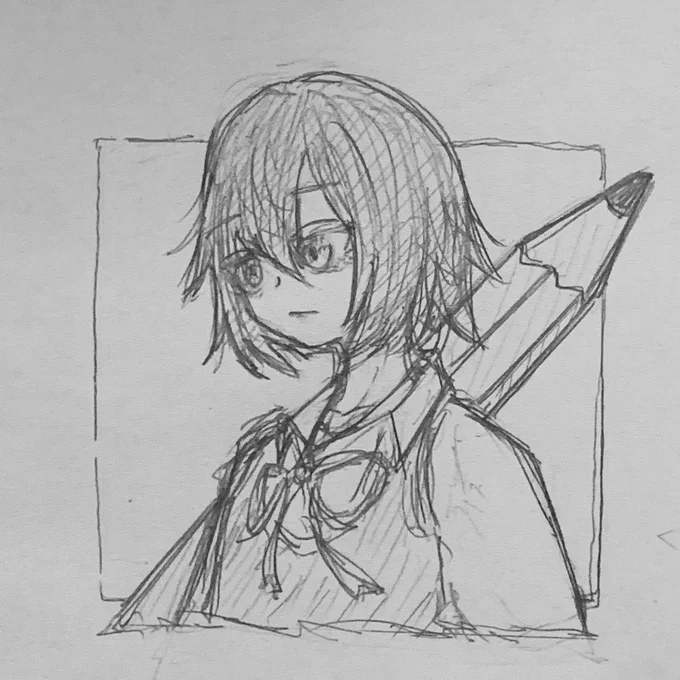 流れてきたので描かないと
Ann様の子です 