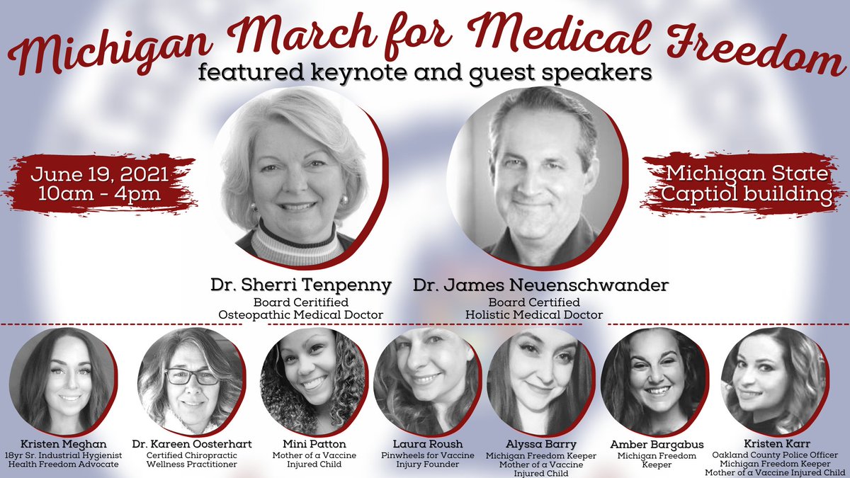 InformedMI's tweet photo. #ProtectMedicalFreedom #MichiganMarchForMedicalFreedom 

Thank you to all our speakers for standing up and being brave!! #RiseUp #WeDoNotConsent #WeWillNotComply #HearThisWell #WeAreNotGoingAway

#InformedChoiceMichigan #InformedChoiceMI

@BusyDrT @Kristen_Meghan https://t.co/pJw0YS9Ccu