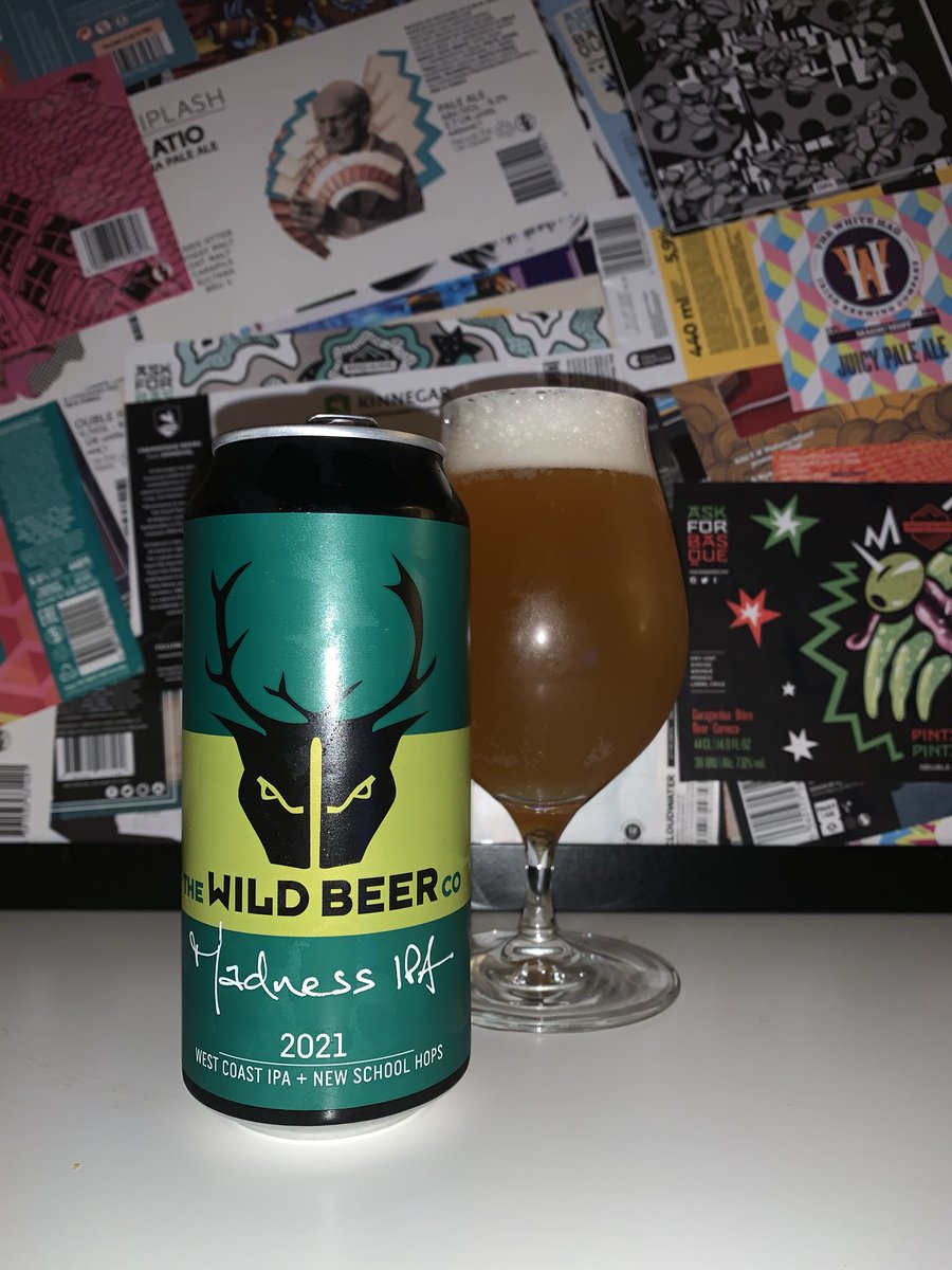 beerprojectdub1's tweet photo. @WildBeerCo
•
MADNESS IPA
•
WEST COAST IPA + NEW SCHOOL HOPS
•
75 IBU
•
6.5%
•
SOMERSET, ENGLAND
#beerprojectdublin #beerproject #wildbeerco #ipa #westcoastipa #cervezaartesanal #cerveza #craftbeer #untappd #25yearsofbeer #onebillionbeers #bestbeermycity #beeroclock https://t.co/S3TqB9hxze