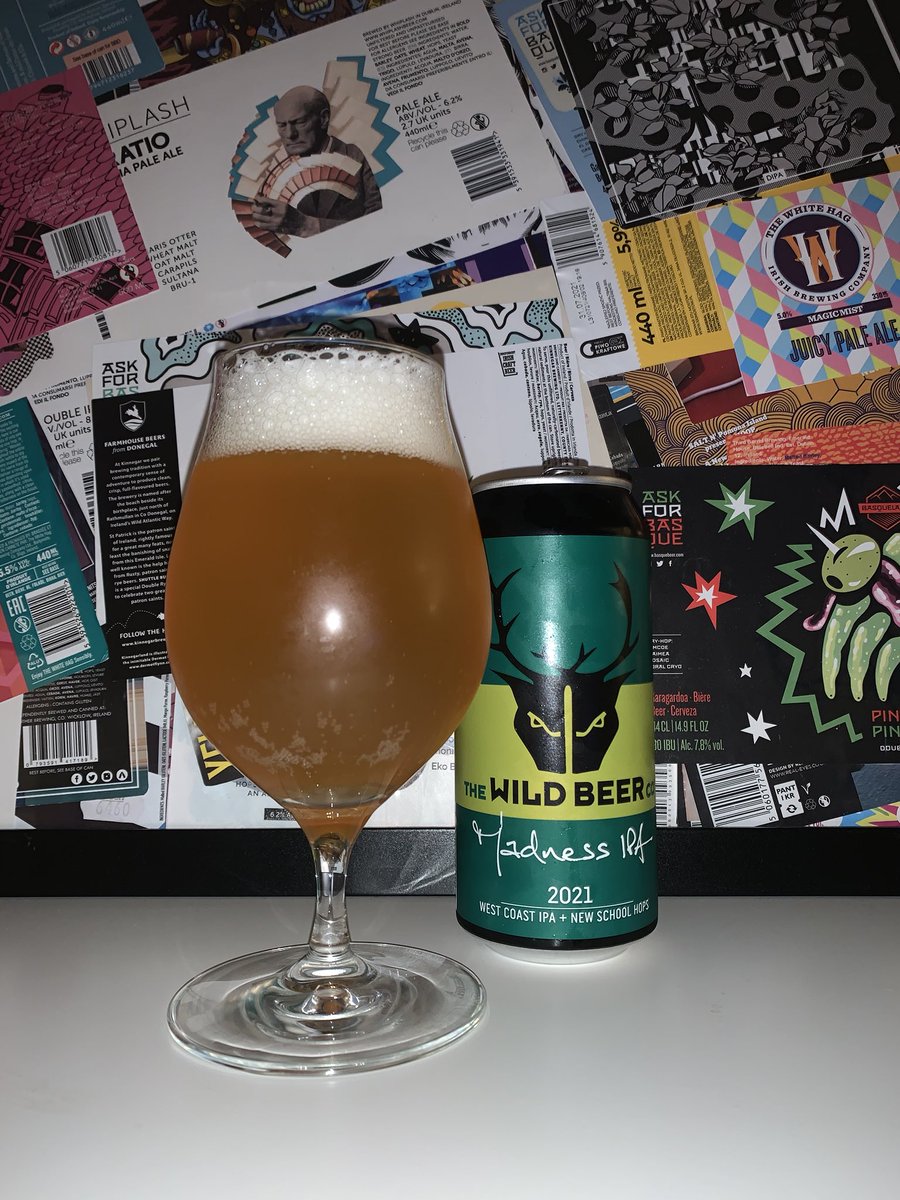 beerprojectdub1's tweet photo. @WildBeerCo
•
MADNESS IPA
•
WEST COAST IPA + NEW SCHOOL HOPS
•
75 IBU
•
6.5%
•
SOMERSET, ENGLAND
#beerprojectdublin #beerproject #wildbeerco #ipa #westcoastipa #cervezaartesanal #cerveza #craftbeer #untappd #25yearsofbeer #onebillionbeers #bestbeermycity #beeroclock https://t.co/S3TqB9hxze