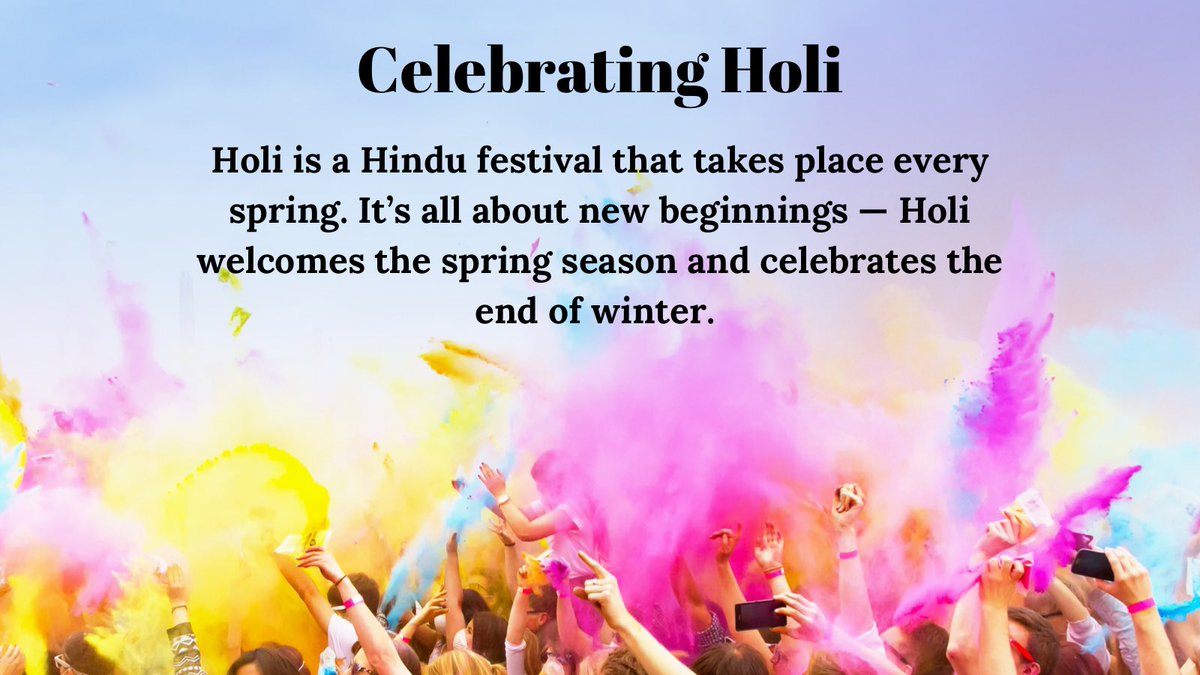 VoteAnthonyGres's tweet photo. Today is #Holi2021 !!!! It is all about #newbeginnings and #WelcomeSpring! https://t.co/6UEoAxTB8O