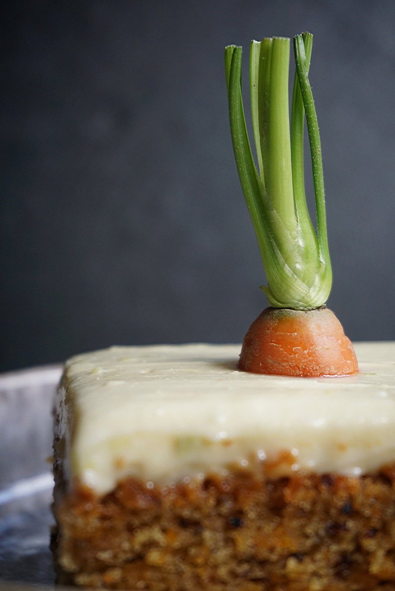 AmEsstisch's tweet photo. 🥕 Carrot cake? #Vegan https://t.co/yulBxDMmBe