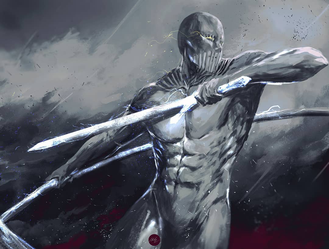 StendhalNara's tweet photo. Illustrations de #ShingekiNoKyojin par l'artiste maldivien, Ali Shimhaq. https://t.co/H8IBrYWIin