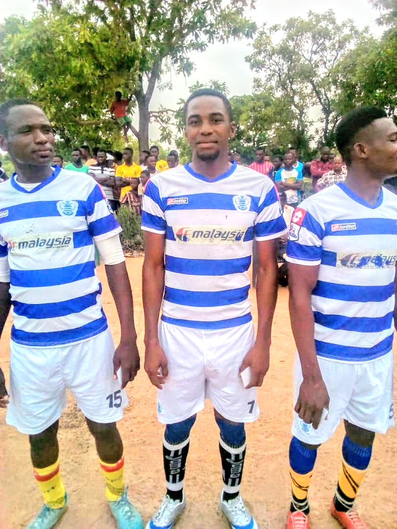 In our mist is Mr Bukari (Mourinho) from Kuroboi who passed through to cheer our guys before kick off. #Kpujinang #KillToday #Kulfuo #KKFC