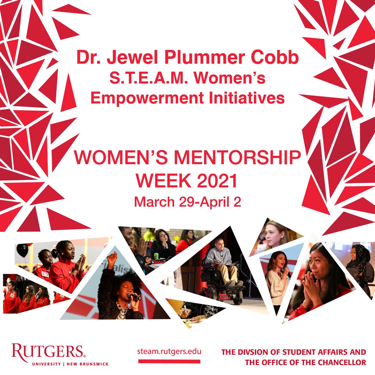 RutgersGSN's tweet photo. It's almost Women's Mentorship Week here @Rutgers, and we're excited to share resources for our students, alumni, staff, and faculty to learn more! #weRsteam https://t.co/xU2obd5Rjq