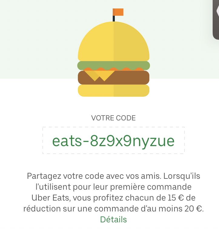 LeLorraindu57TV's tweet image. UTILISEZMON CODE POUR AVOIR 15€ DE PROMO SUR VOTRE COMMANDE 😉😉😉 #codeubereats #codepromo #code #ubereats #uber #eats #eatstagram #degustation #dégustation #mangersainement #manger #mangermieux #mangersain #mangerequilibre #mangerbouger #diner #dîner #dinerenamoureux