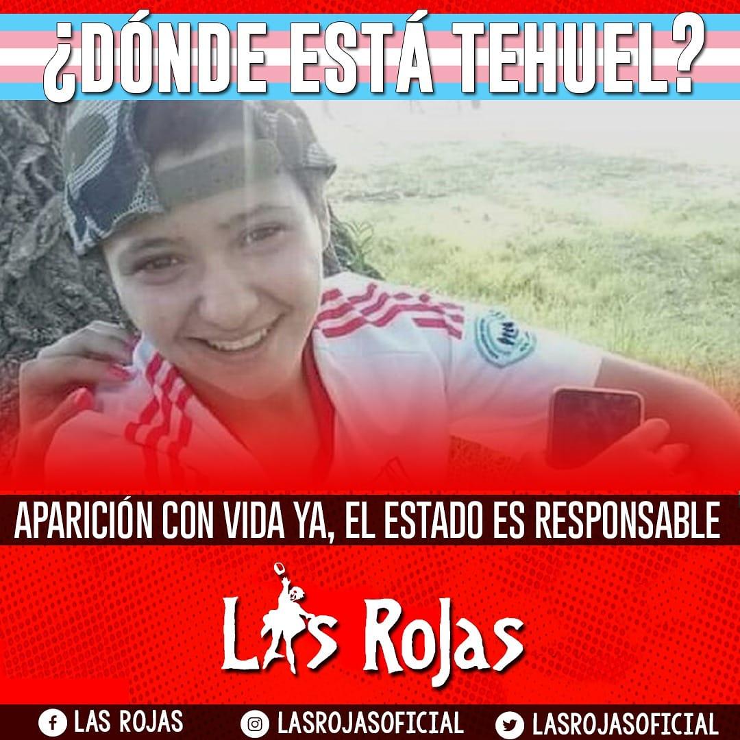 LasRojasOficial's tweet photo. 📢¿Dónde está Tehuel?📢

Desde el 11 de Marzo Tehuel de la Torre está desaparecido, fue a una entrevista de trabajo y no volvió.

#DondeEstaTehuel https://t.co/8DZaF3dHYI
